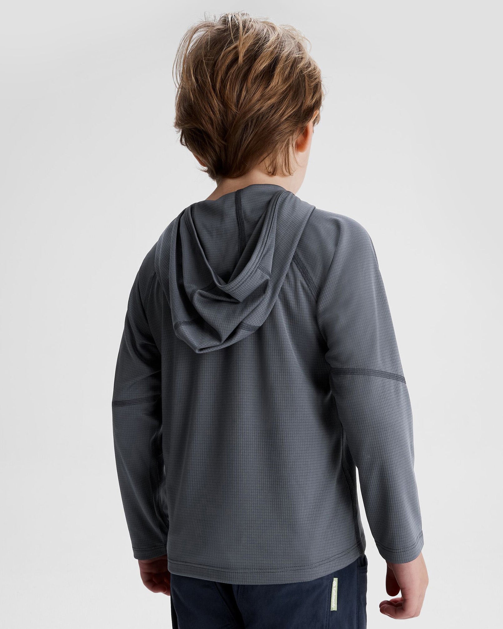 Kids' SUN Stopper LT Hoodie - Mid Navy | UPF 50+ Sun Protection for Outdoor Play, Hiking & Beach Activities