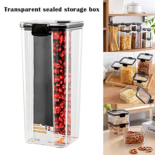 Airtight Food Storage Containers for Kitchen & Pantry Organization - BPA-Free Plastic Canisters for Flour, Sugar, Cereal & More | Perfect for Baking, Meal Prep & Dry Food Storage