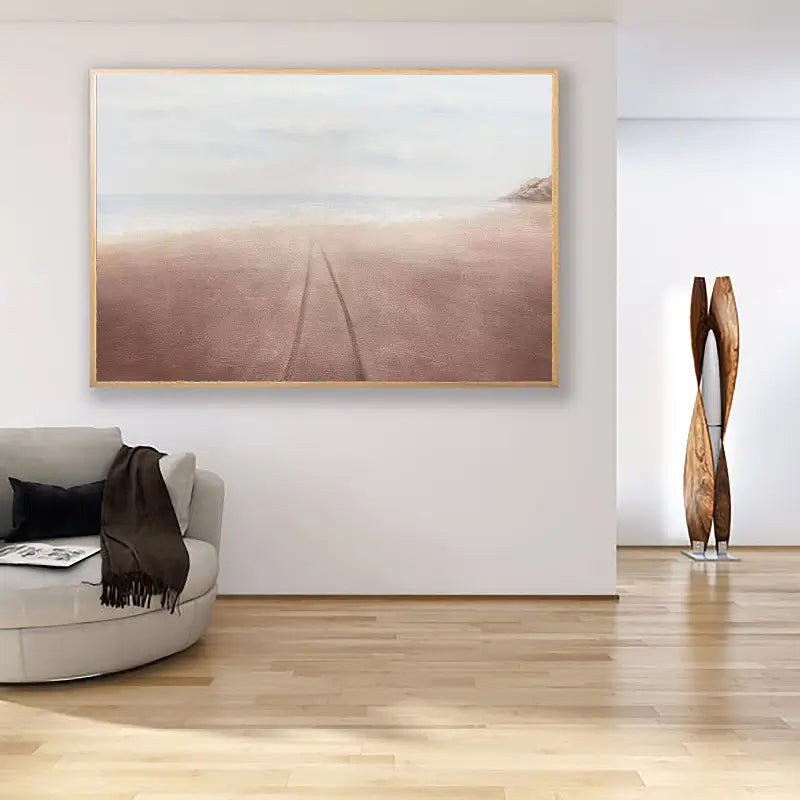 Ocean and Sky Painting #OS 017 - Stunning Seascape Wall Art for Home & Office Decor - Perfect for Living Room, Bedroom, or Beach House