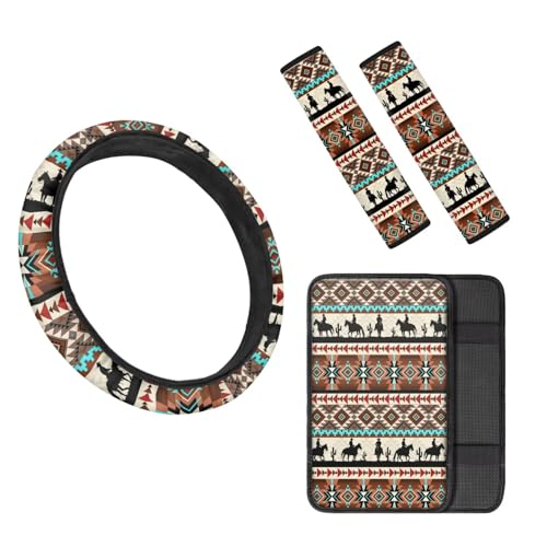 Western Cowboy Cactus Aztec Geometry
