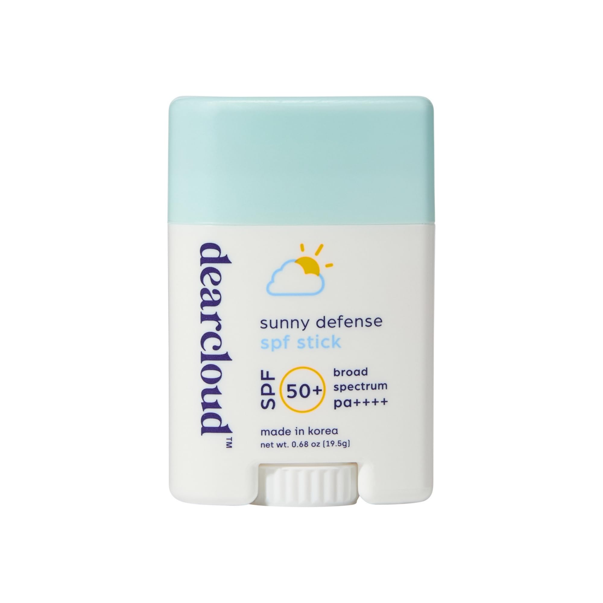 Sunny Defense SPF 50+ PA++++ Sunscreen Stick for Face | Korean Skincare | Travel Size .68 oz | Oil-Free & Water-Resistant | Perfect for Outdoor Activities & Daily Protection