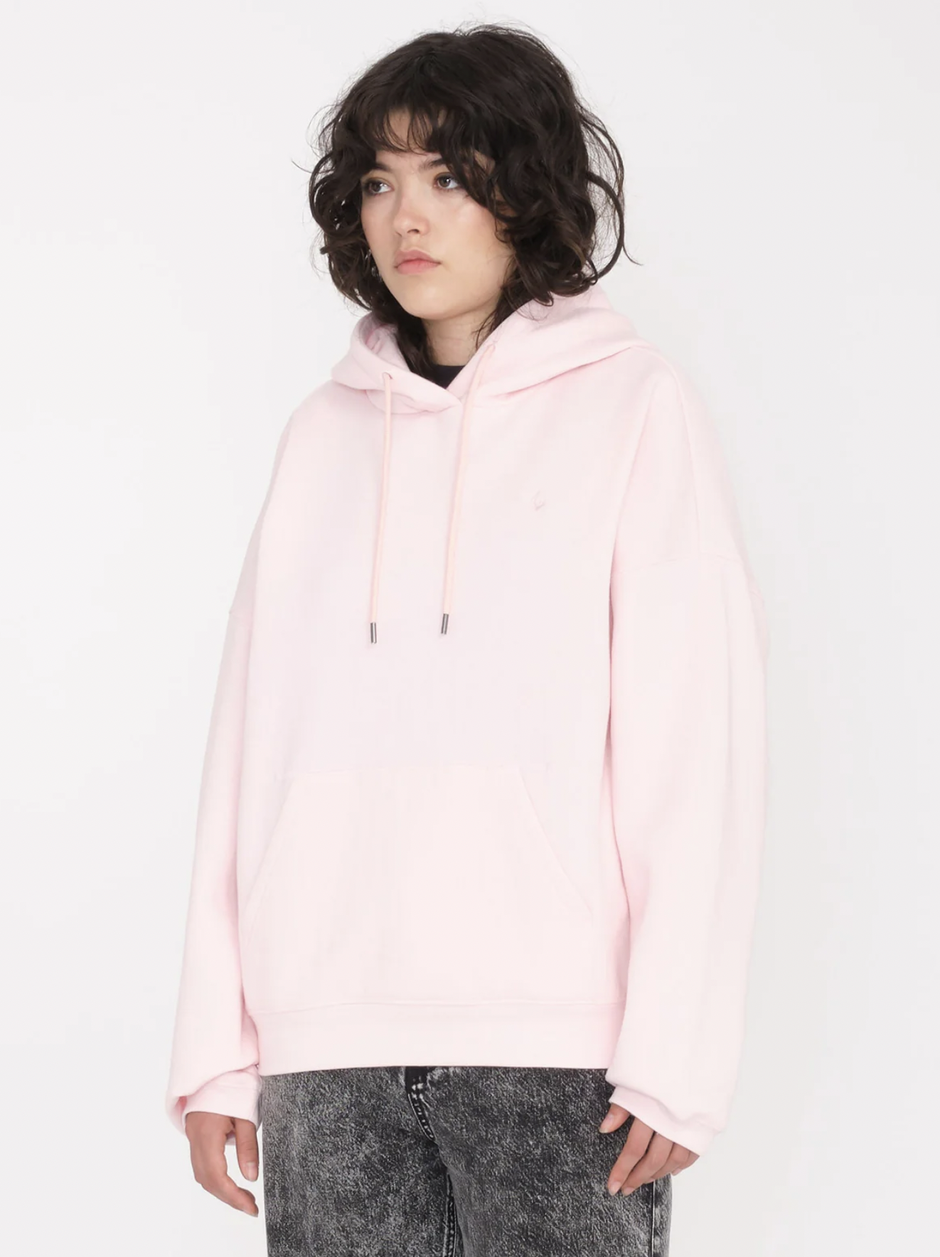 Volcom Women's Stone Heart Up Hoodie - Soft Fleece Pullover for Casual Wear & Outdoor Activities | Cozy Winter Sweatshirt for Hiking, Travel & Lounge