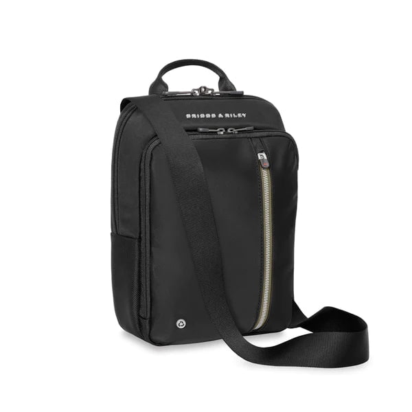 Briggs & Riley HTA Crossbody Bag - Durable Travel Purse for Women & Men, Anti-Theft RFID Protection, Lightweight & Water-Resistant - Perfect for Commuting, Shopping & Everyday Use