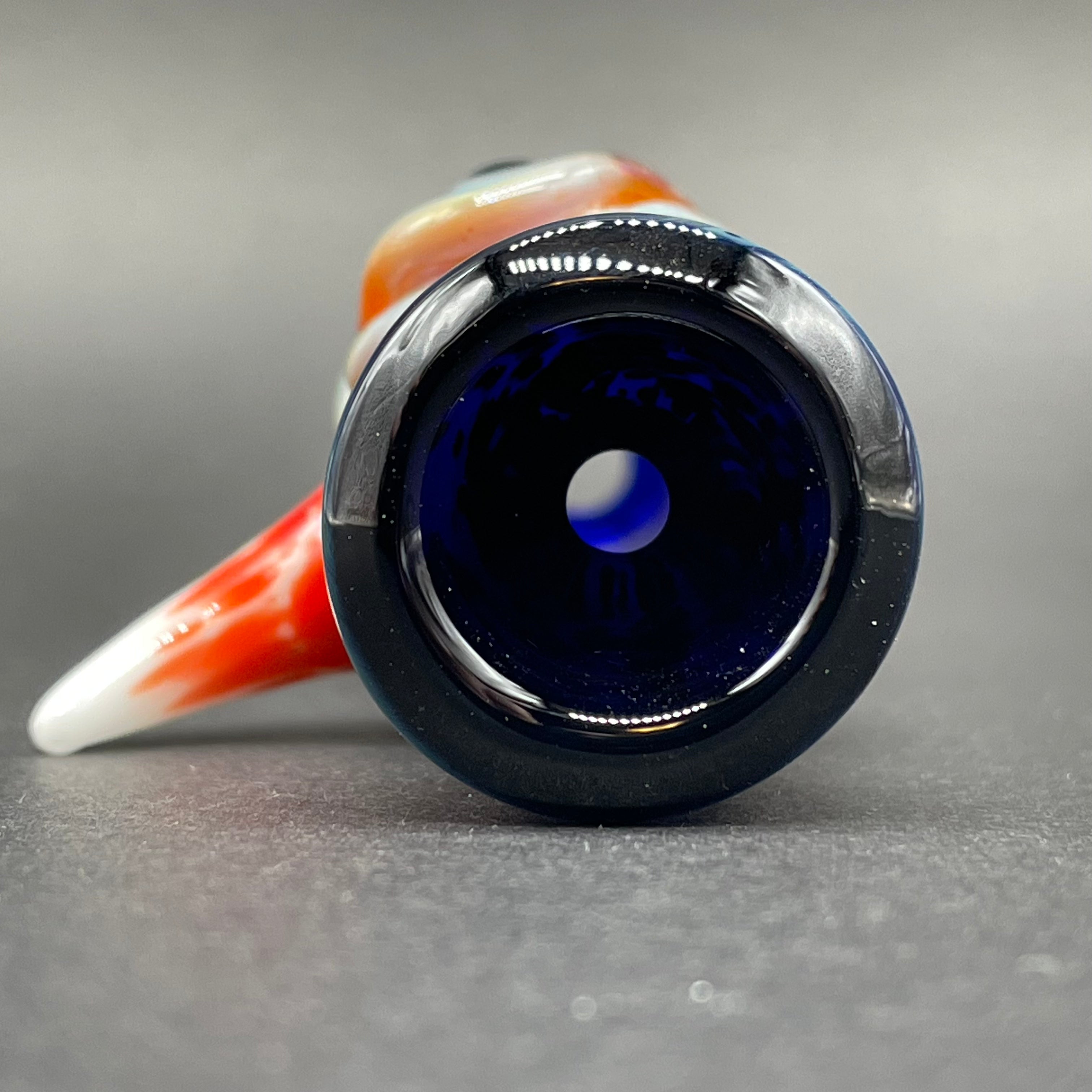 Cyclops Chillum Glass Pipe - Handmade Smoking Pipe for Herbs & Tobacco | Perfect for Travel, Camping & Outdoor Use