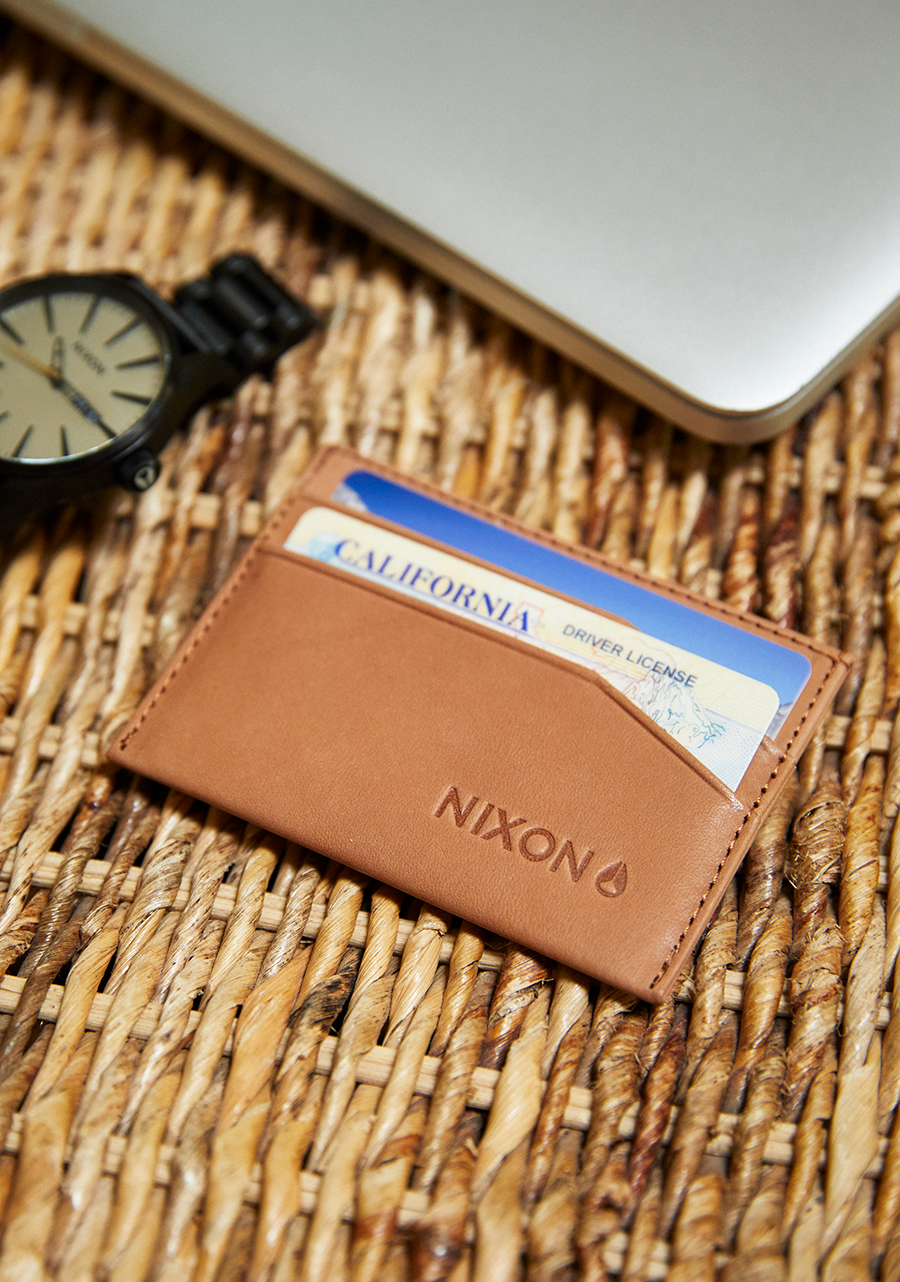 Premium Genuine Leather Card Wallet for Men & Women - Slim RFID Blocking Minimalist Wallet - Perfect for Travel, Business & Everyday Use (Tan)
