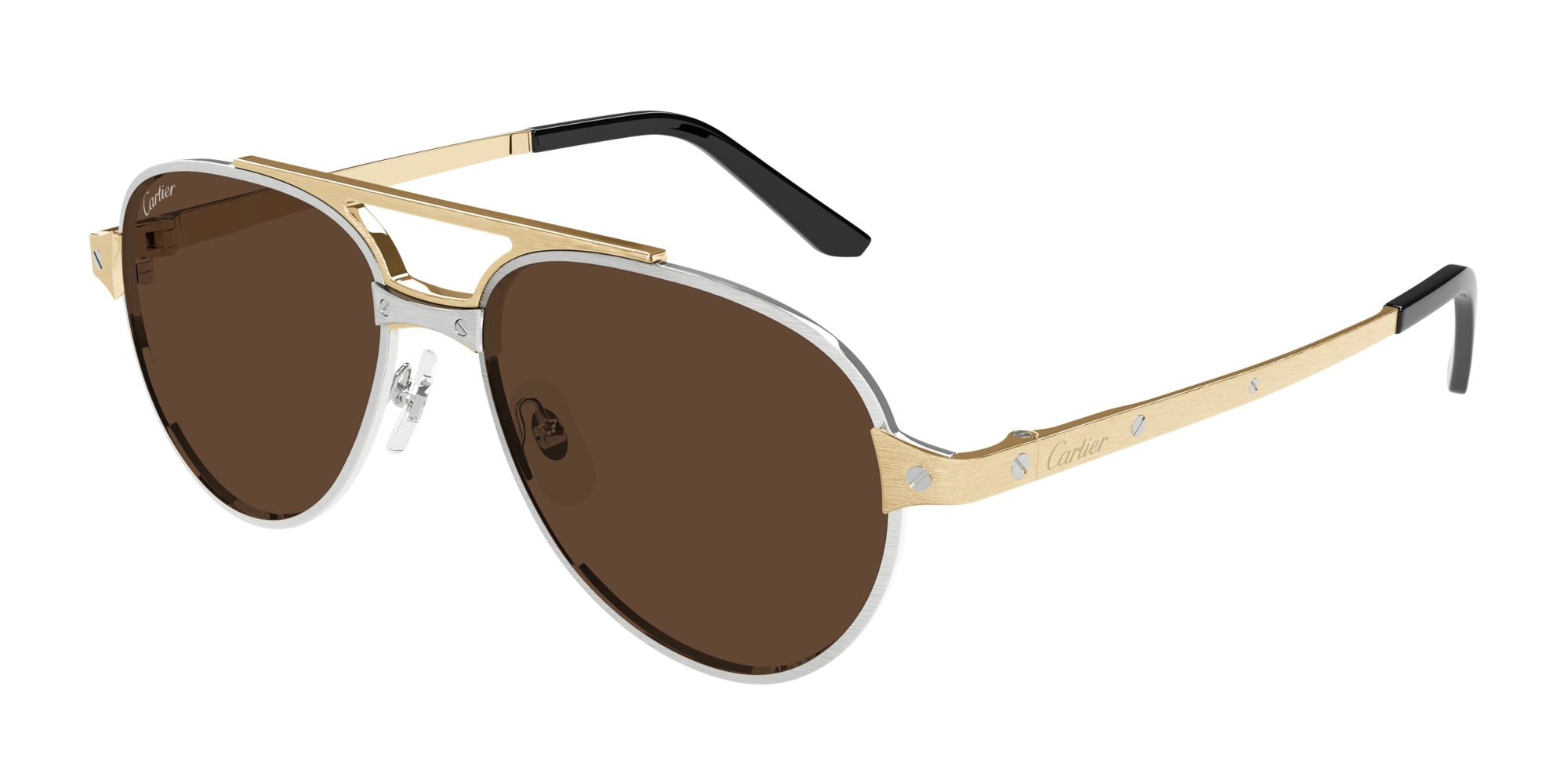 Silver/Brown Polarised