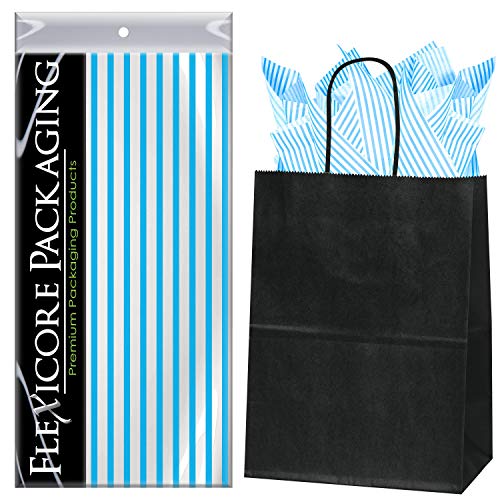 Turquoise Pin Stripe