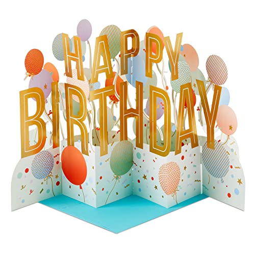 Accordion Fold Card or Birthday Party Centerpiece