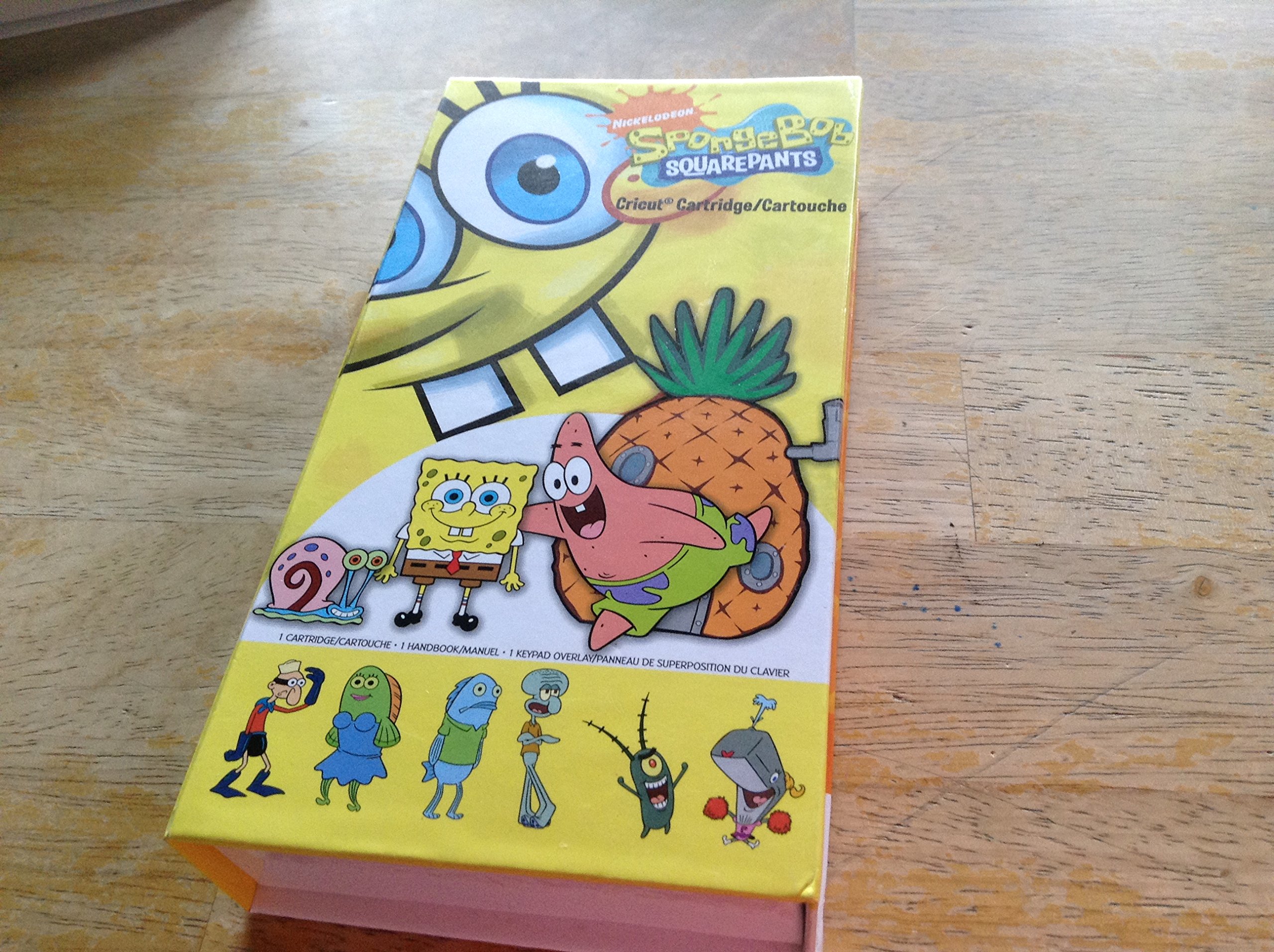 Cricut Spongebob Shape Cartridge for DIY Crafts - Perfect for Scrapbooking, Home Decor & Party Supplies | Provo Craft