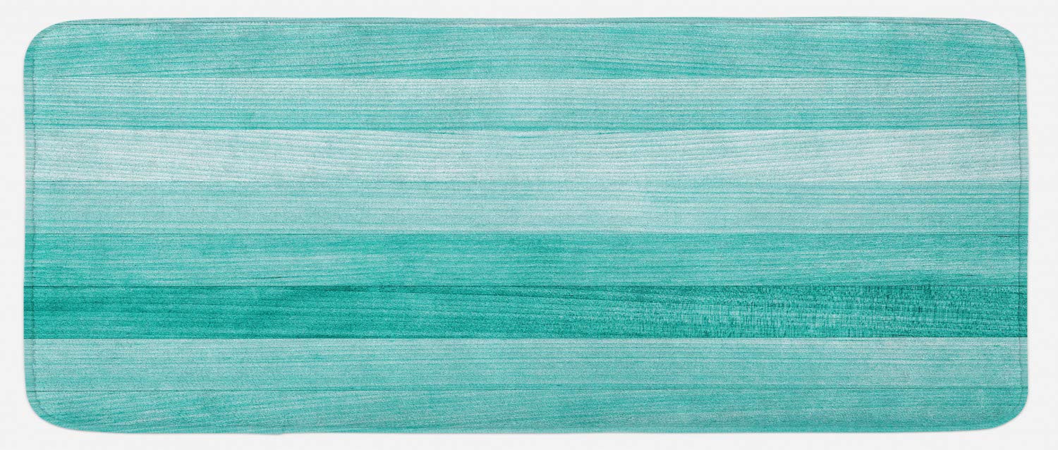 Ambesonne Non-Slip Plush Kitchen Mat - 47