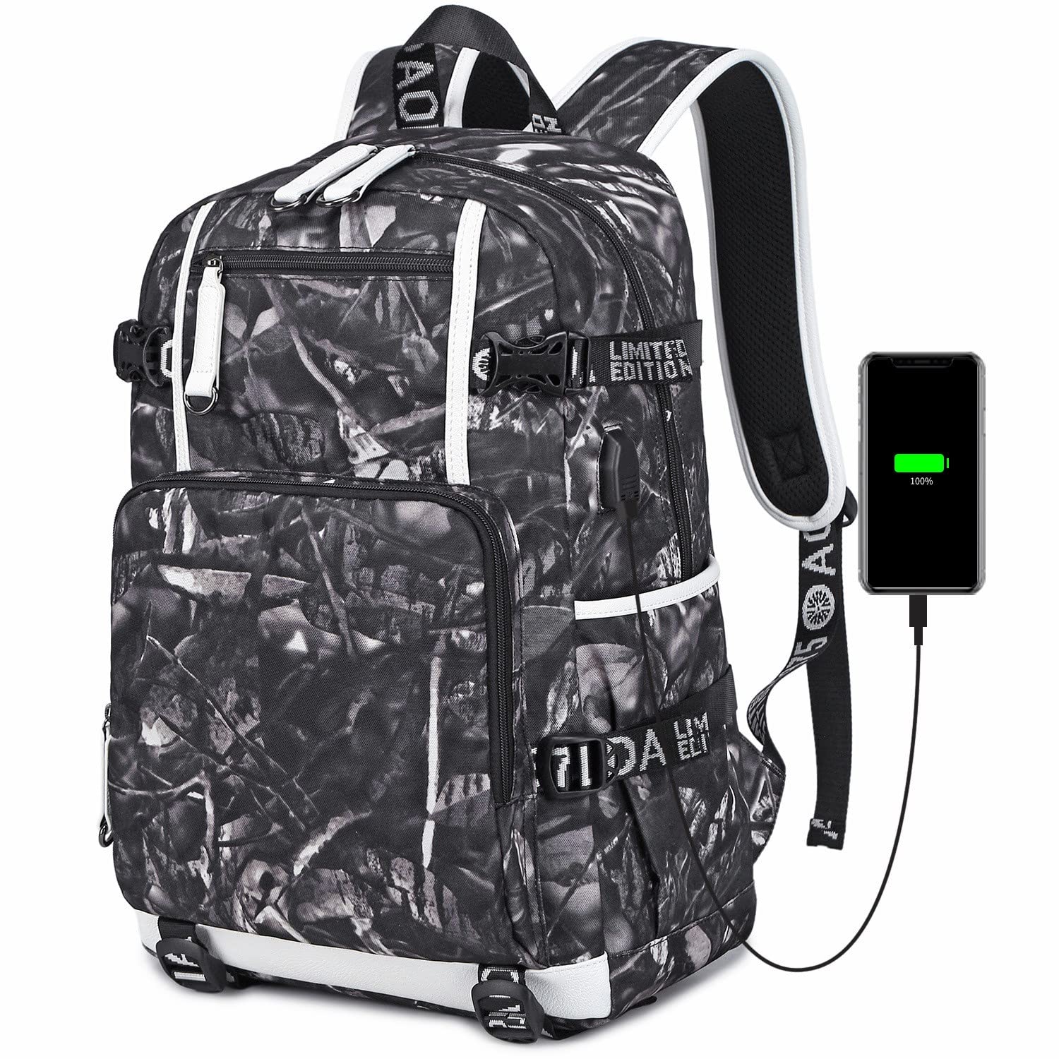 ISaikoy Anime Sebastian Michaelis Backpack - Ciel Phantomhive Cosplay Shoulder Bag, Gothic Bookbag for School & Travel | Perfect for Anime Fans, Convention Cosplay & Daily Use