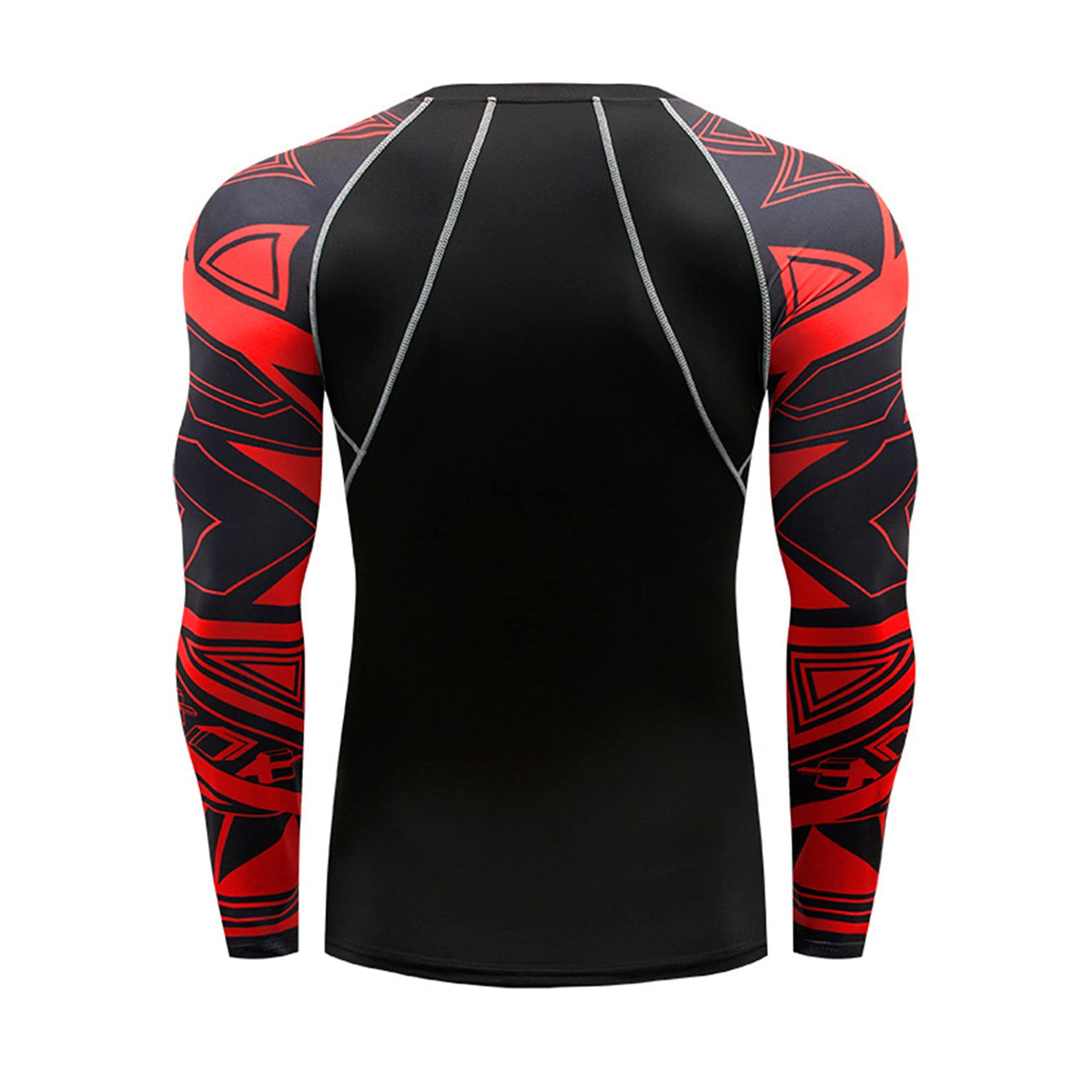 Men's UPF 50+ Long Sleeve Rash Guard Swim Shirt - Sun Protection Athletic Swimwear for Swimming, Surfing & Outdoor Water Sports