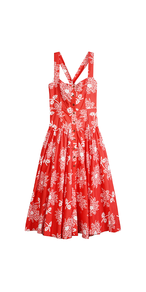 Hoku Dress Paradise - Elegant Floral Summer Dress for Women, Beach Wedding & Vacation Outfit | Perfect for Casual Wear, Date Night & Outdoor Events