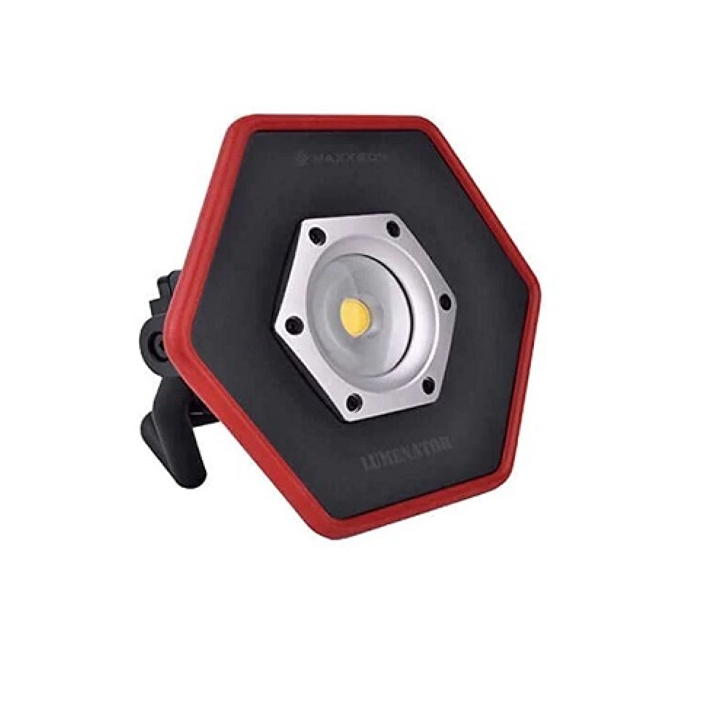 Maxxeon MXN05211 1,800 Lumen Rechargeable LED Work Light with Magnetic Base - Perfect for Construction Sites, Emergency Lighting, and Outdoor Camping