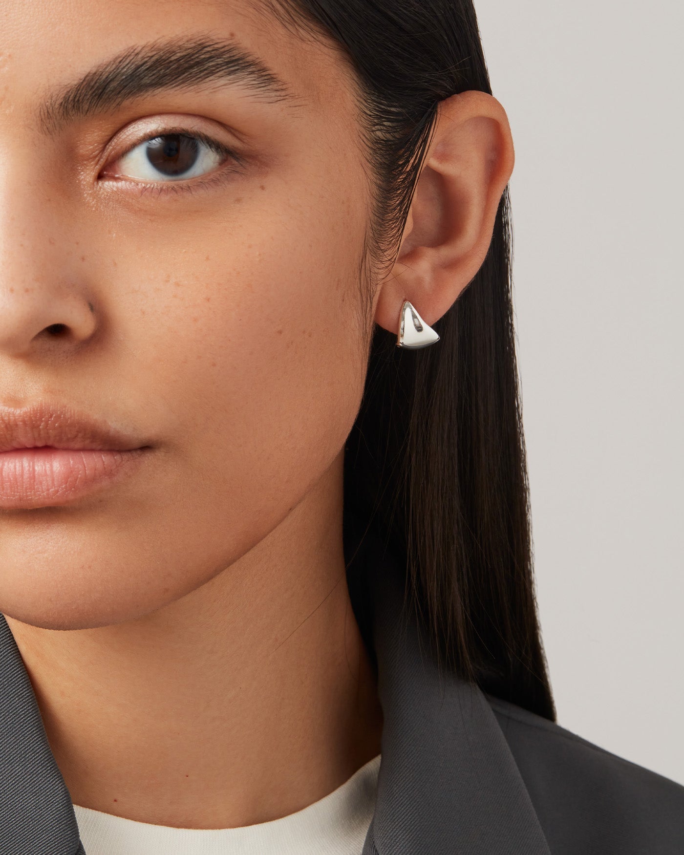 Lisieux Ear Cuff & Stud Set - Trendy Cartilage Earrings for Women, Minimalist Gold Hoop Ear Cuff with Stud - Perfect for Parties, Date Nights & Everyday Wear
