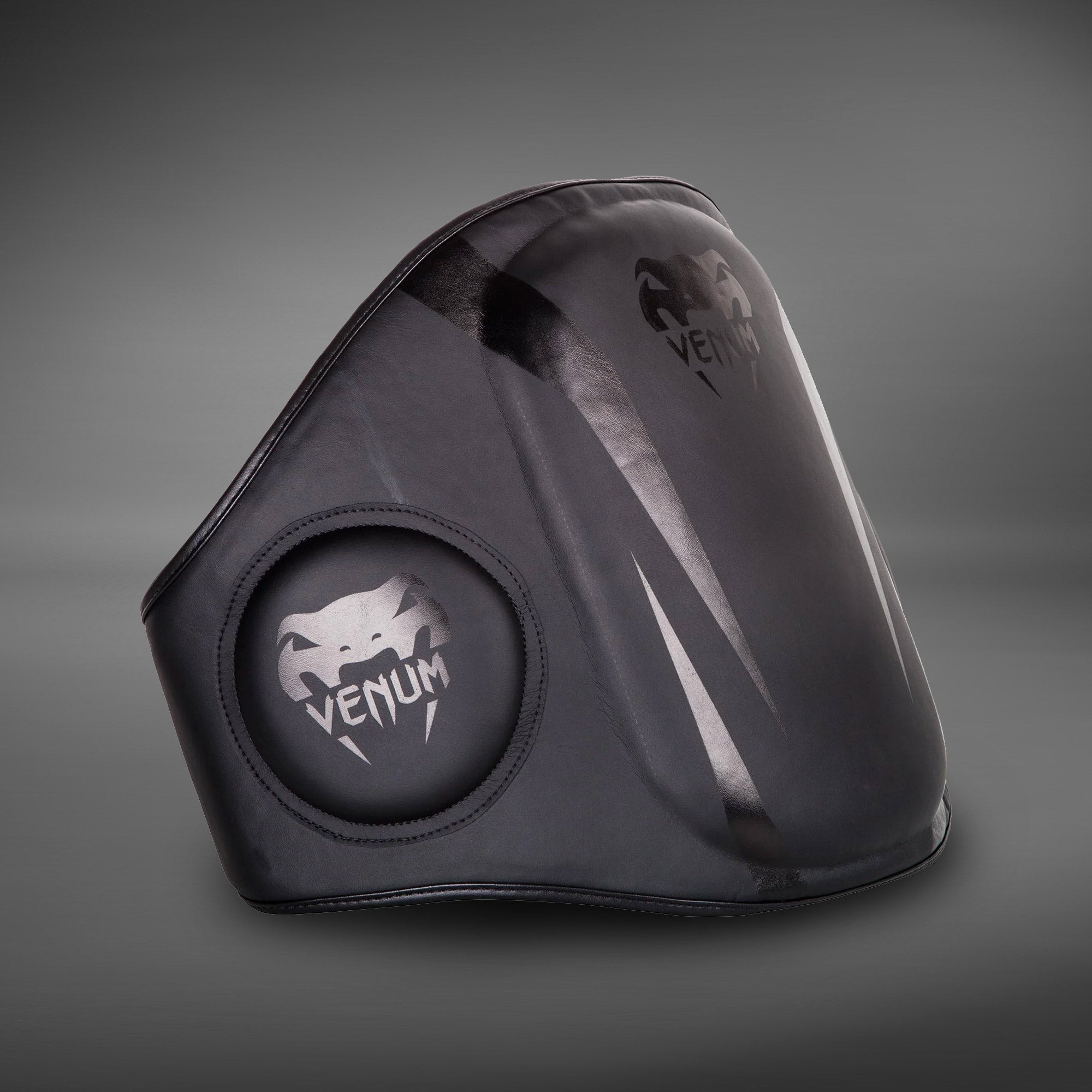Venum Elite MMA Belly Protector - Black | Abdominal Guard for Combat Sports | Perfect for MMA, Muay Thai & Kickboxing Training