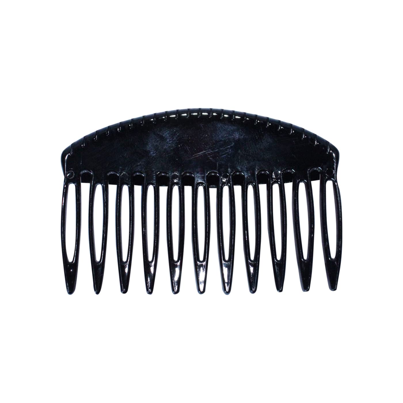 Kabello Comb Donut Puff Maker for Hair Styling - 2 Pack Black Hair Buns for Fluffy Bumps & Voluminous Updos - Perfect for Weddings, Prom, and Everyday Hairstyles
