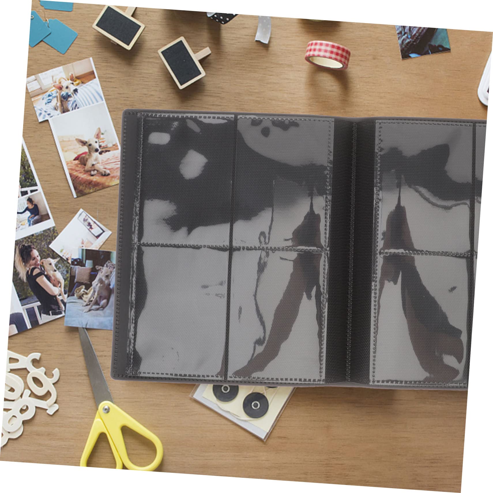 Totority 4-Piece Card Collection Book - Business Card Binder Album & Sports Card Storage Holder (The Star Set) - Perfect for Trading Cards, Collectibles, and Business Card Organization
