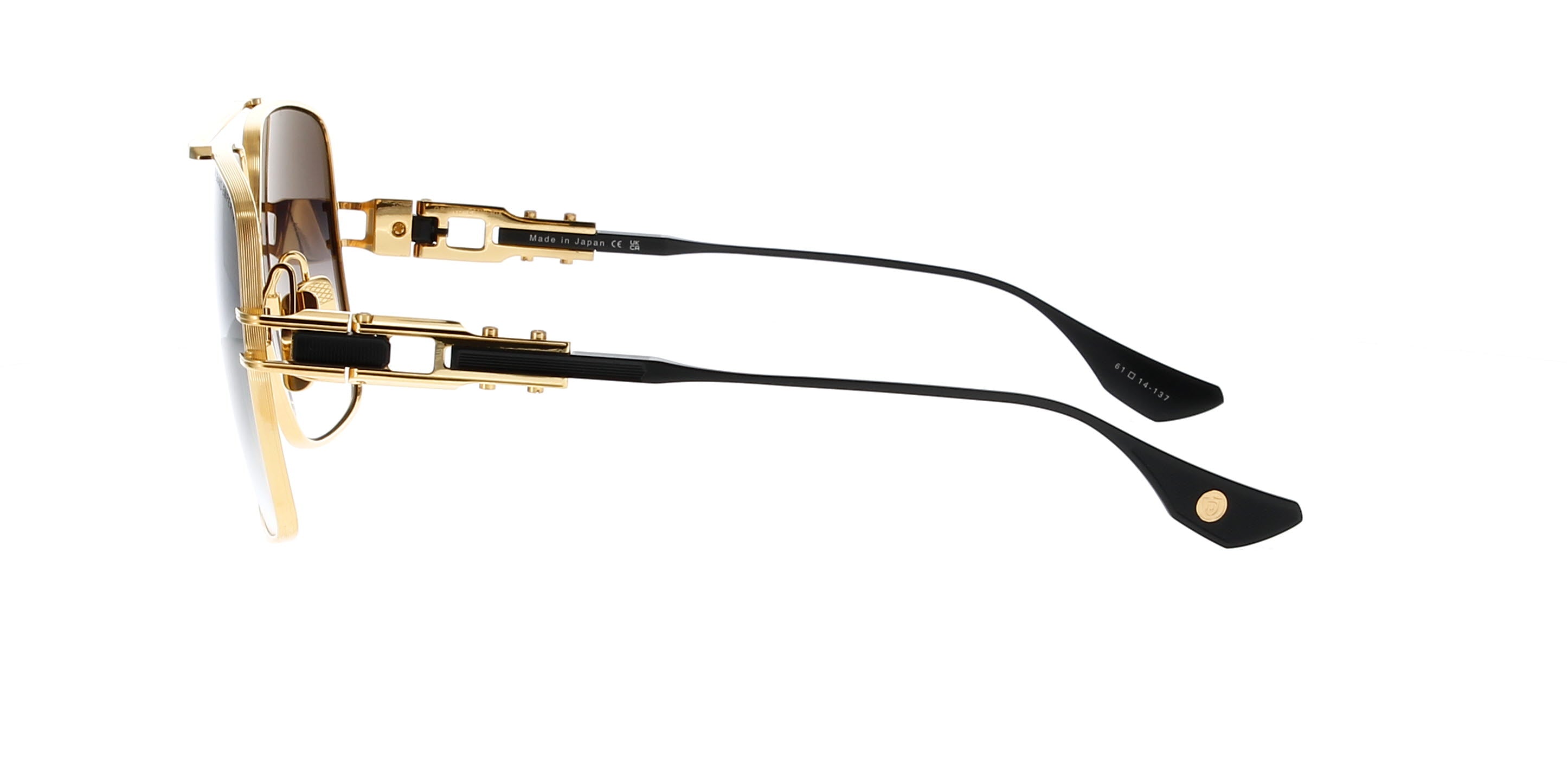 Dita Grand Emperik DTS159 Sunglasses - Luxury Polarized Aviator Sunglasses for Men & Women - Perfect for Driving, Travel & Outdoor Activities