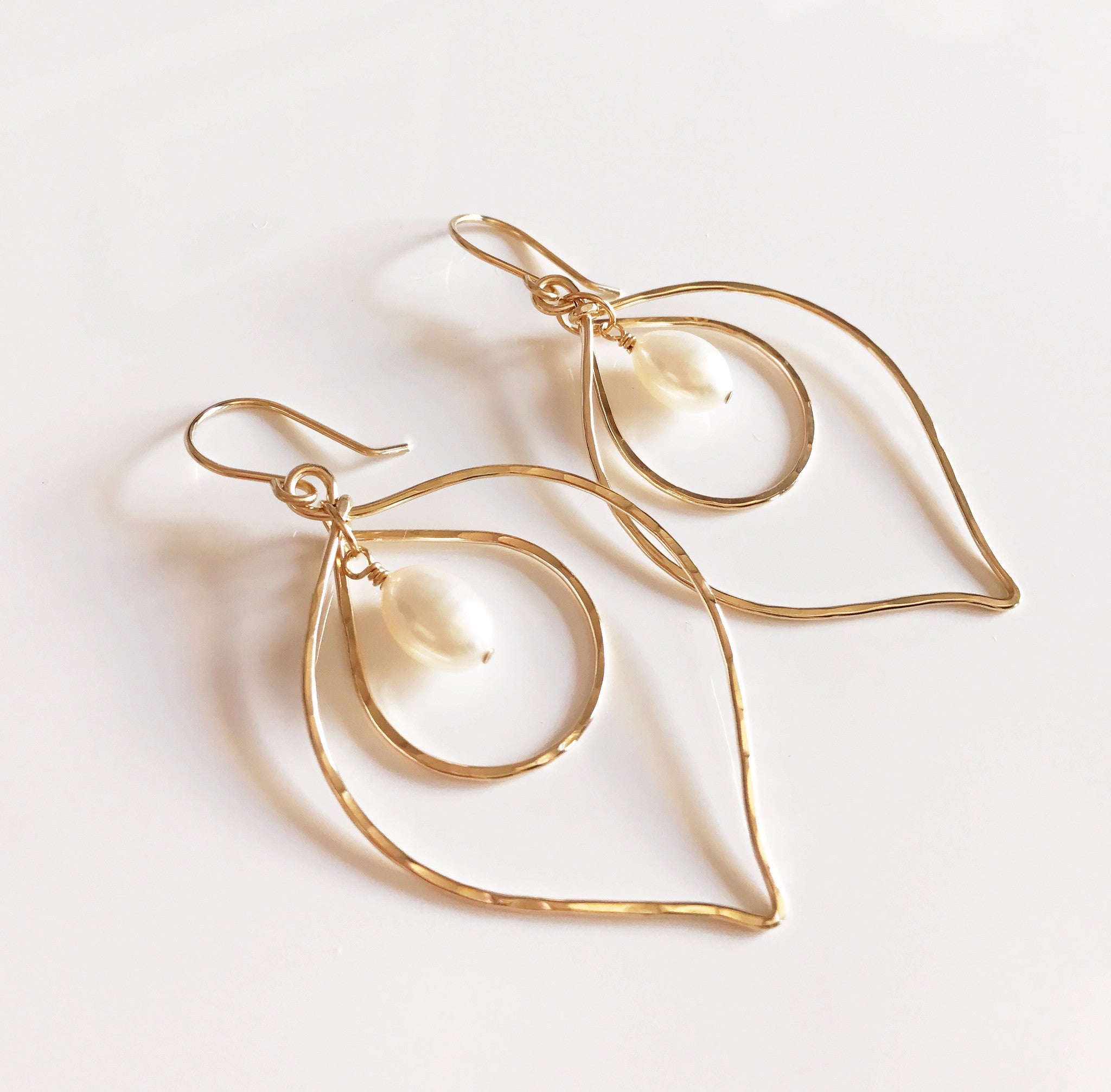 Elegant White Pearl Earrings for Women - Classic Kina Style (E344) | Perfect for Weddings, Parties & Everyday Wear