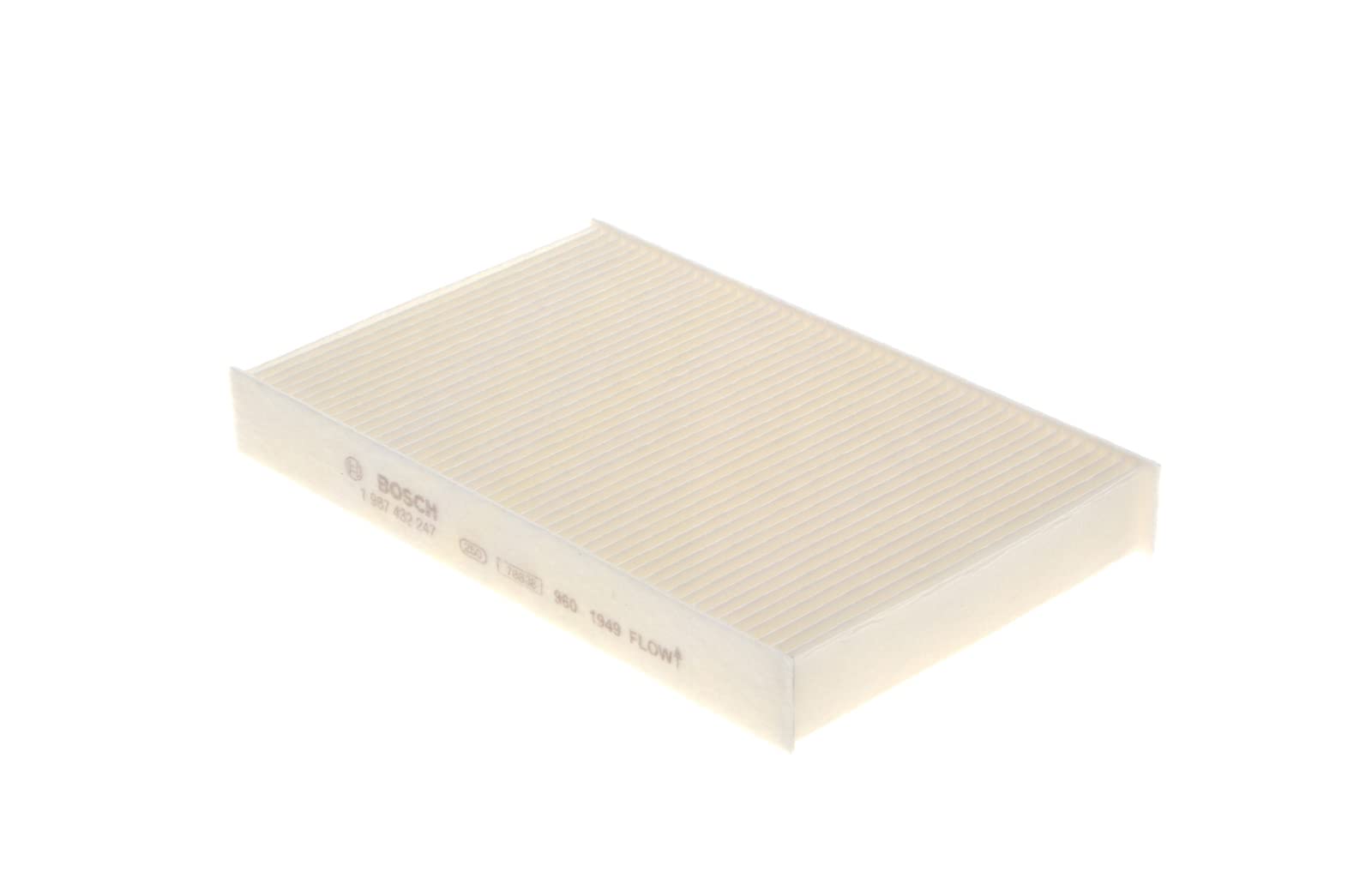 Bosch M2247 Standard Cabin Air Filter - Compatible with Multiple Car Models, High Efficiency Dust & Pollen Protection - Perfect for Sedans, SUVs, and Trucks