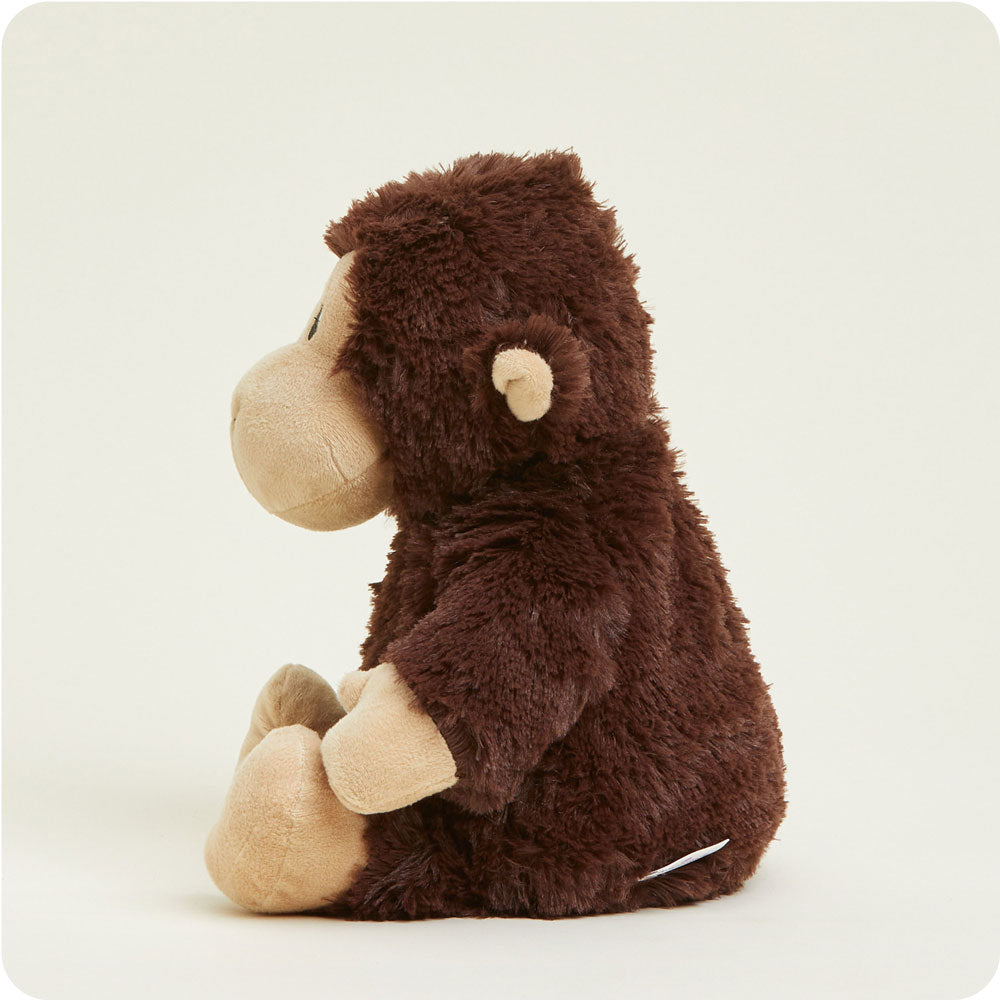 Chimp Warmies - Adorable Plush Stuffed Animal with Microwavable Heat Pack for Kids & Adults - Perfect for Relaxation, Stress Relief & Comfort at Home or Travel