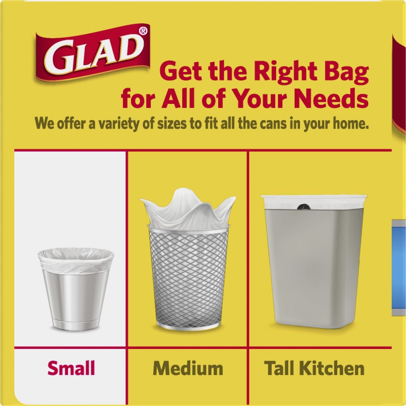 Glad OdorShield 4 Gallon Small Trash Bags with Febreze Fresh Clean Scent - 26 Count (Pack of 6) | White Kitchen Garbage Bags for Bathroom, Office & Home Use