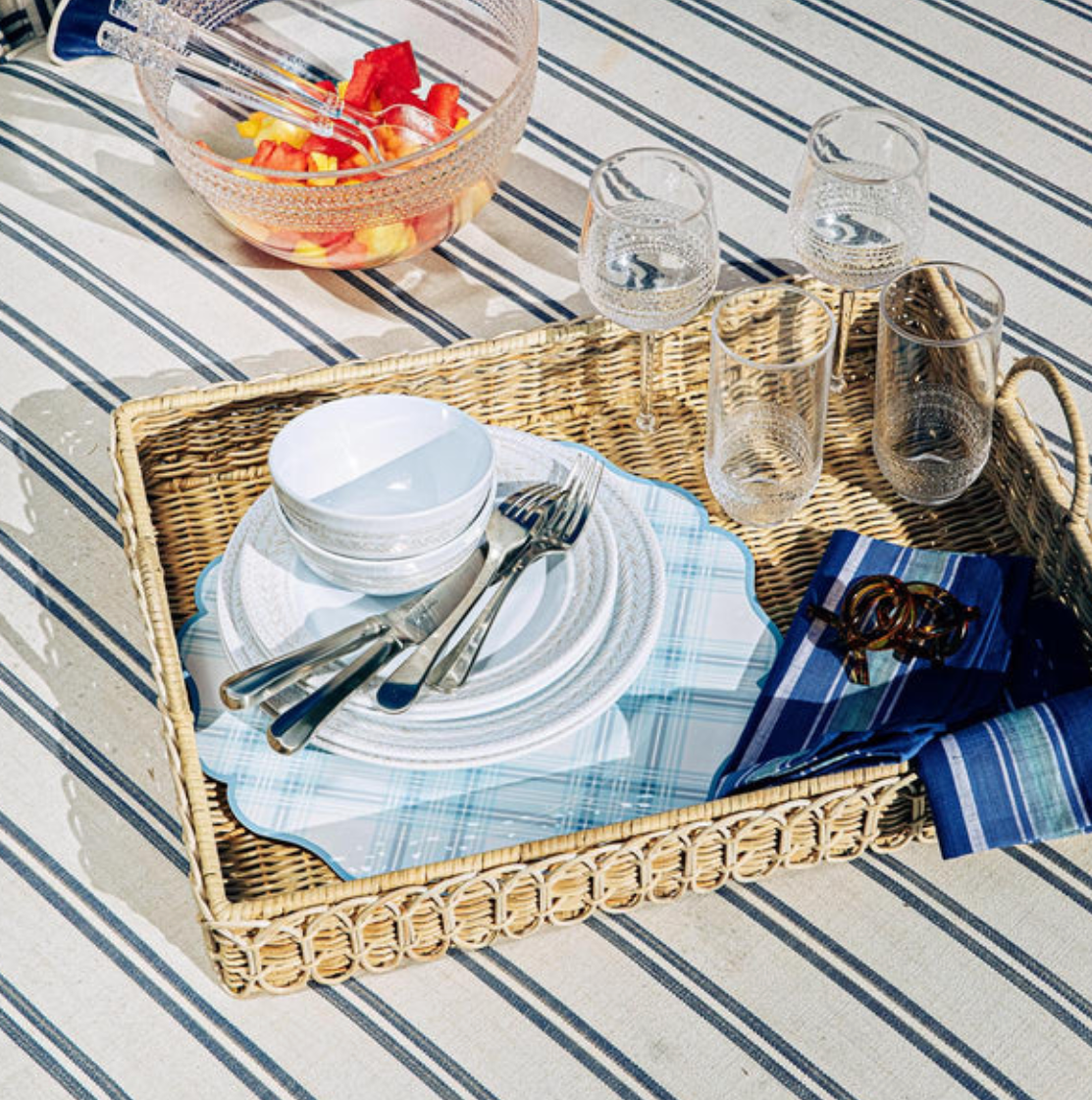Juliska Provence Rattan 22.5
