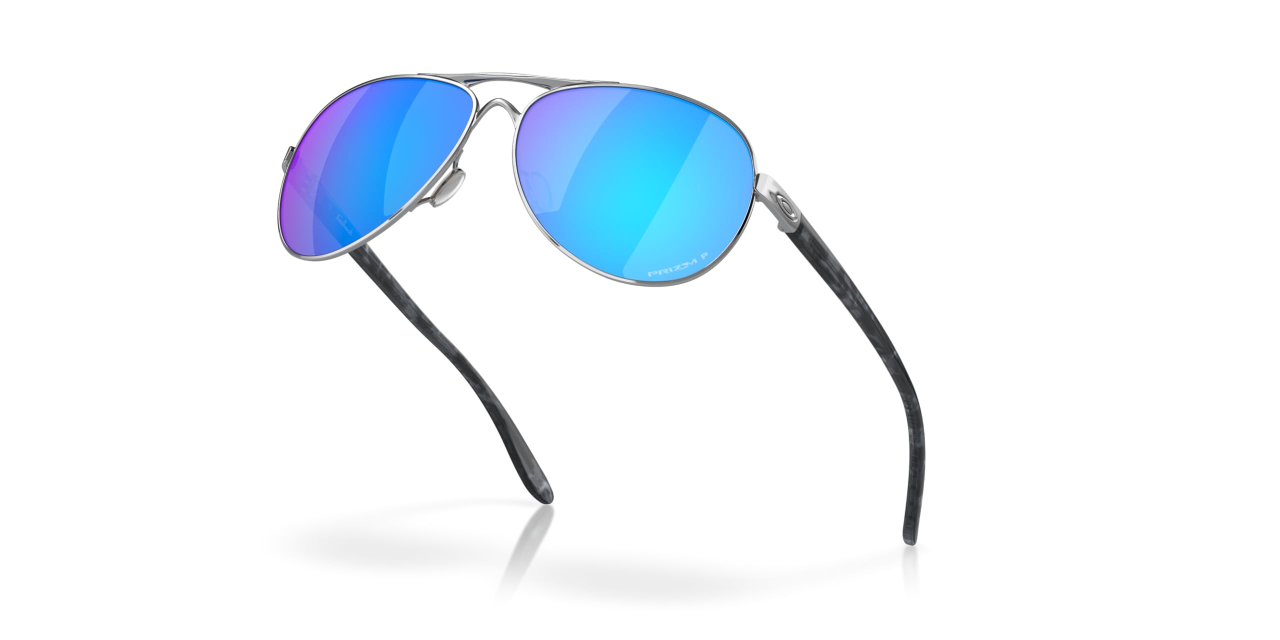Oakley Women's Oo4079 Feedback Aviator Sunglasses - Polarized UV Protection for Driving, Travel & Outdoor Activities
