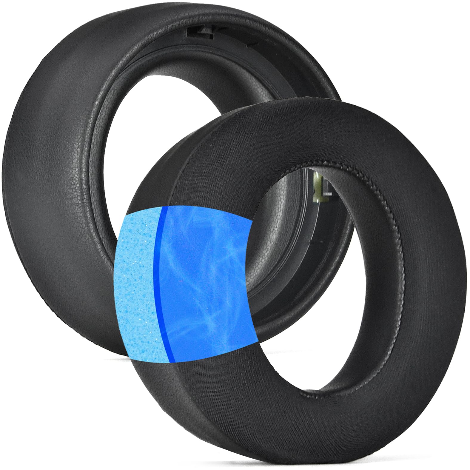 Defean Replacement Ear Pads for Sony PS5 Pulse Elite Wireless Headset - Cooling Gel Memory Foam Cushions with Noise Isolation | Gaming Comfort for Long Sessions, Home Entertainment & Travel Use