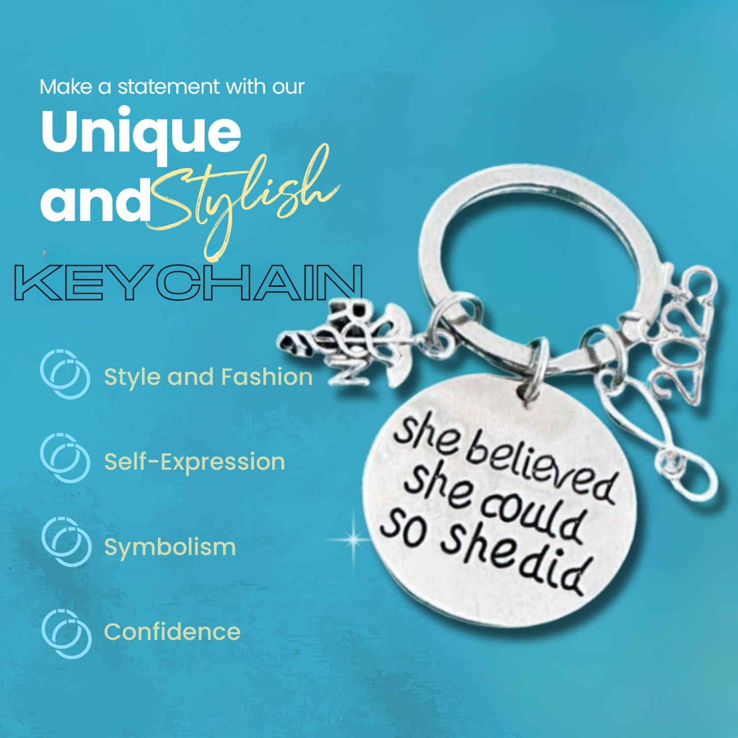 **Custom 2025 Nursing Graduation Keychain - Personalized Nurse Jewelry Gift for Graduates - 