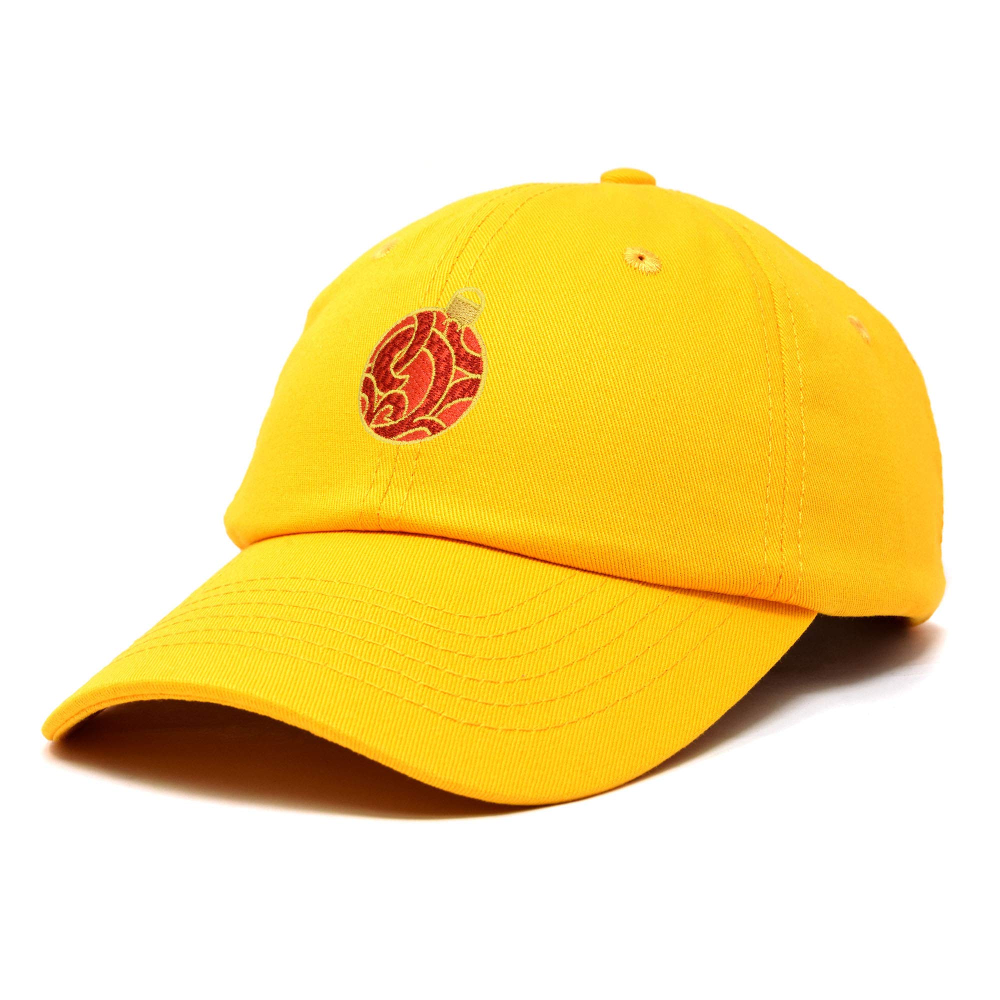 DALIX Holiday Christmas Ornament Baseball Cap for Women - Festive Xmas Party Hat for Holiday Gatherings & Christmas Decorations