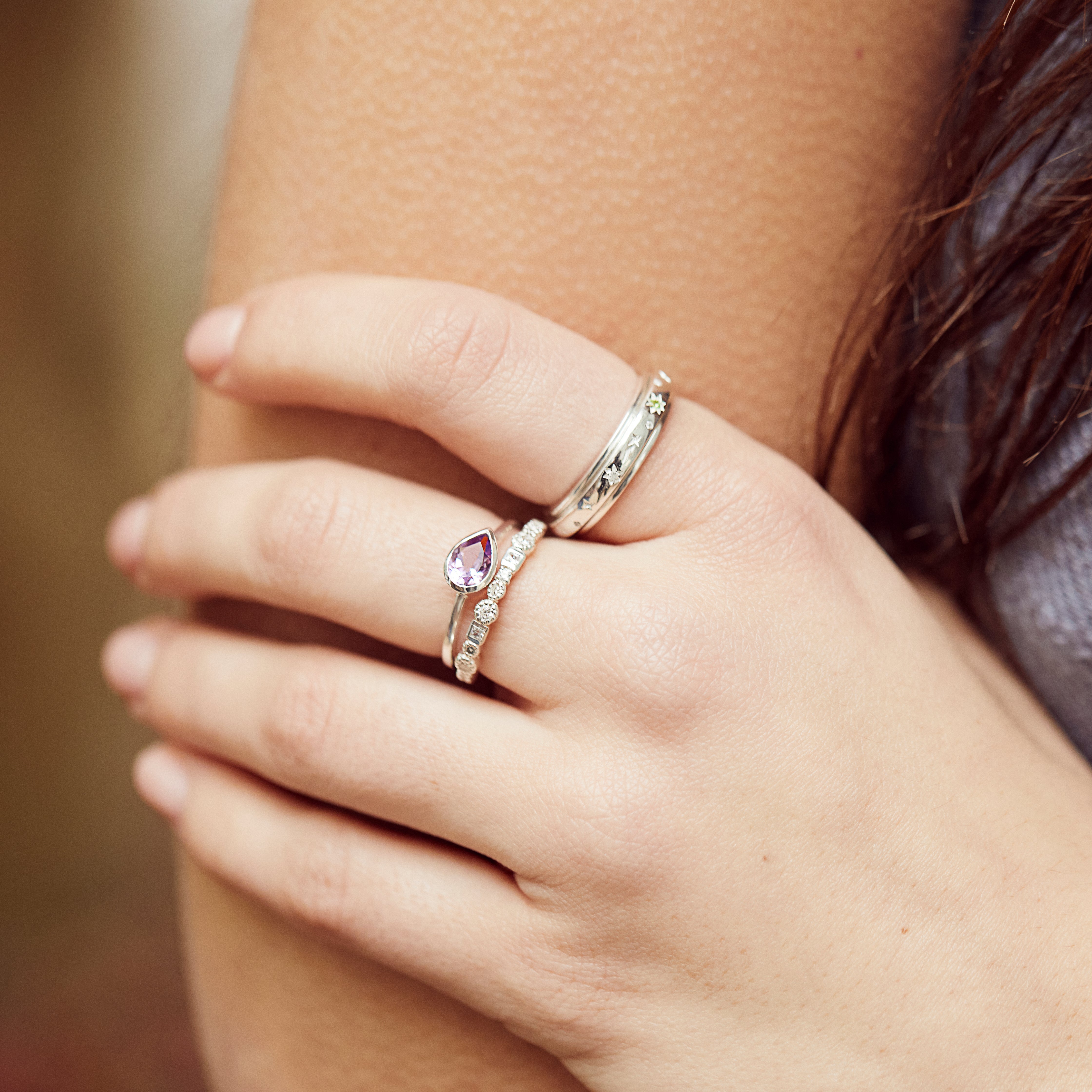 Diamond Spinning Constellation Ring for Women - Elegant Zodiac Jewelry Gift for Birthday, Anniversary & Special Occasions