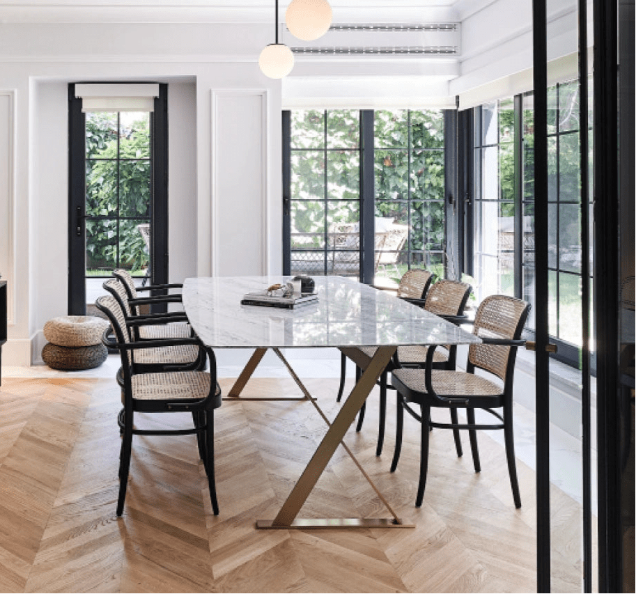 Ton No. 811 Bentwood Armchair - Black Stained Beech with Cane Seat & Back | Mid-Century Modern Dining Chair for Home & Office | Perfect for Dining Rooms, Living Spaces & Workspaces