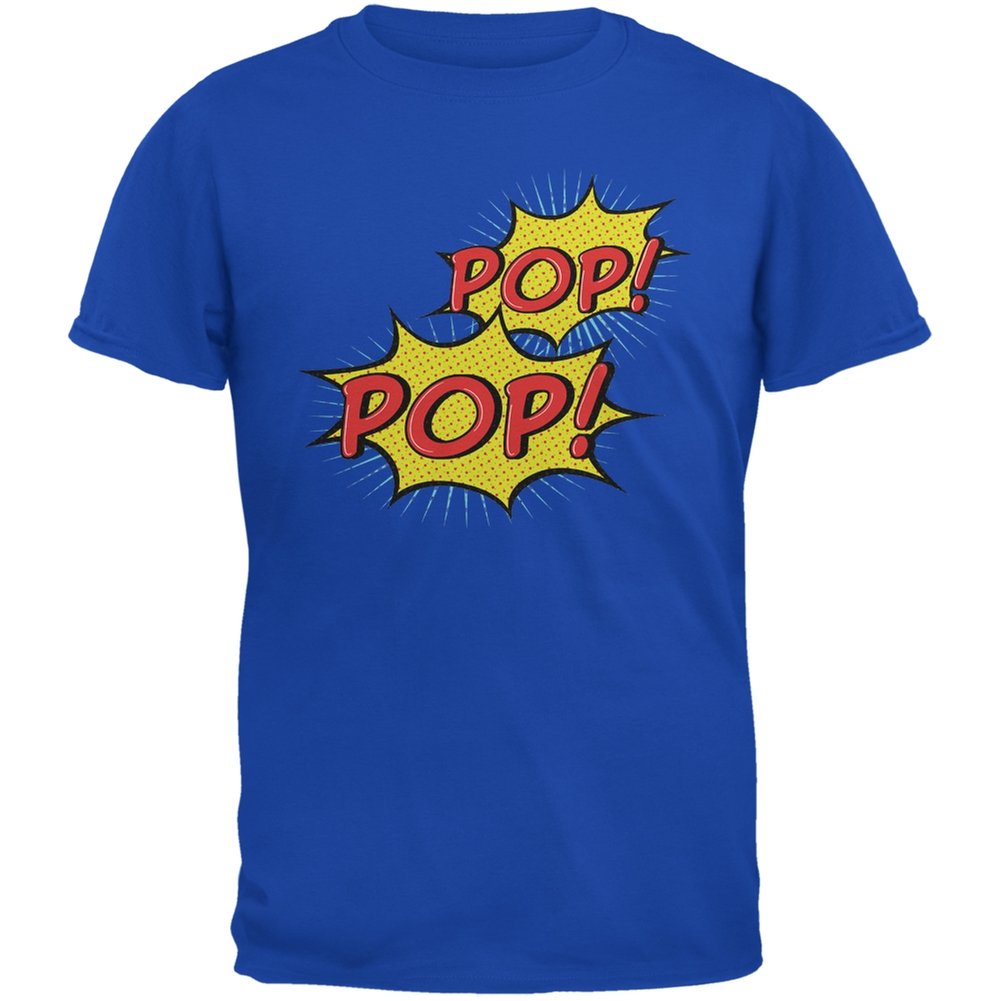 Funny POP! POP! Royal Adult T-Shirt - 2XL Large Size Cotton Graphic Tee for Men & Women | Casual Wear, Gift Idea, Cosplay Costume