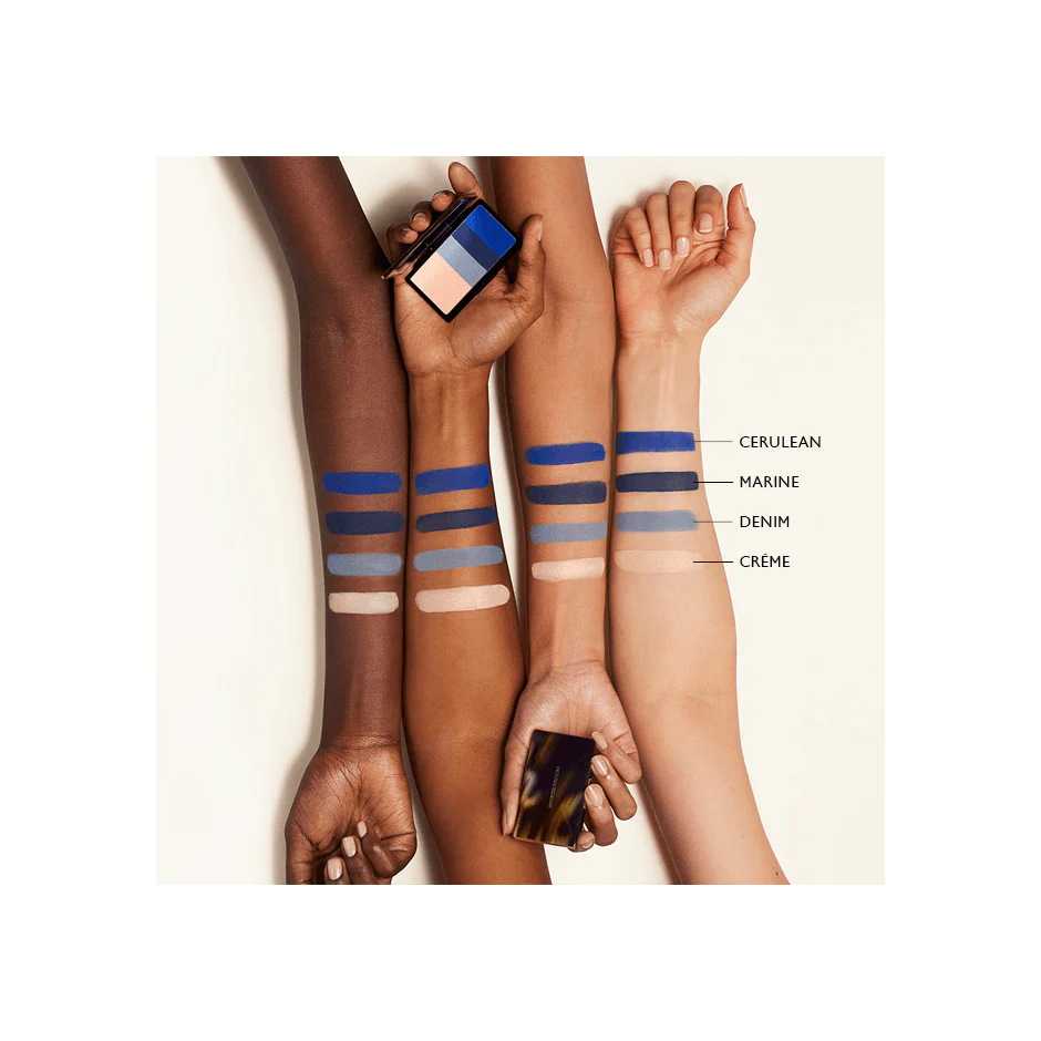 Victoria Beckham Beauty Smoky Eye Brick Eyeshadow Palette - Long-Lasting Pigmented Shades for Day to Night Makeup | Perfect for Parties, Weddings & Special Occasions