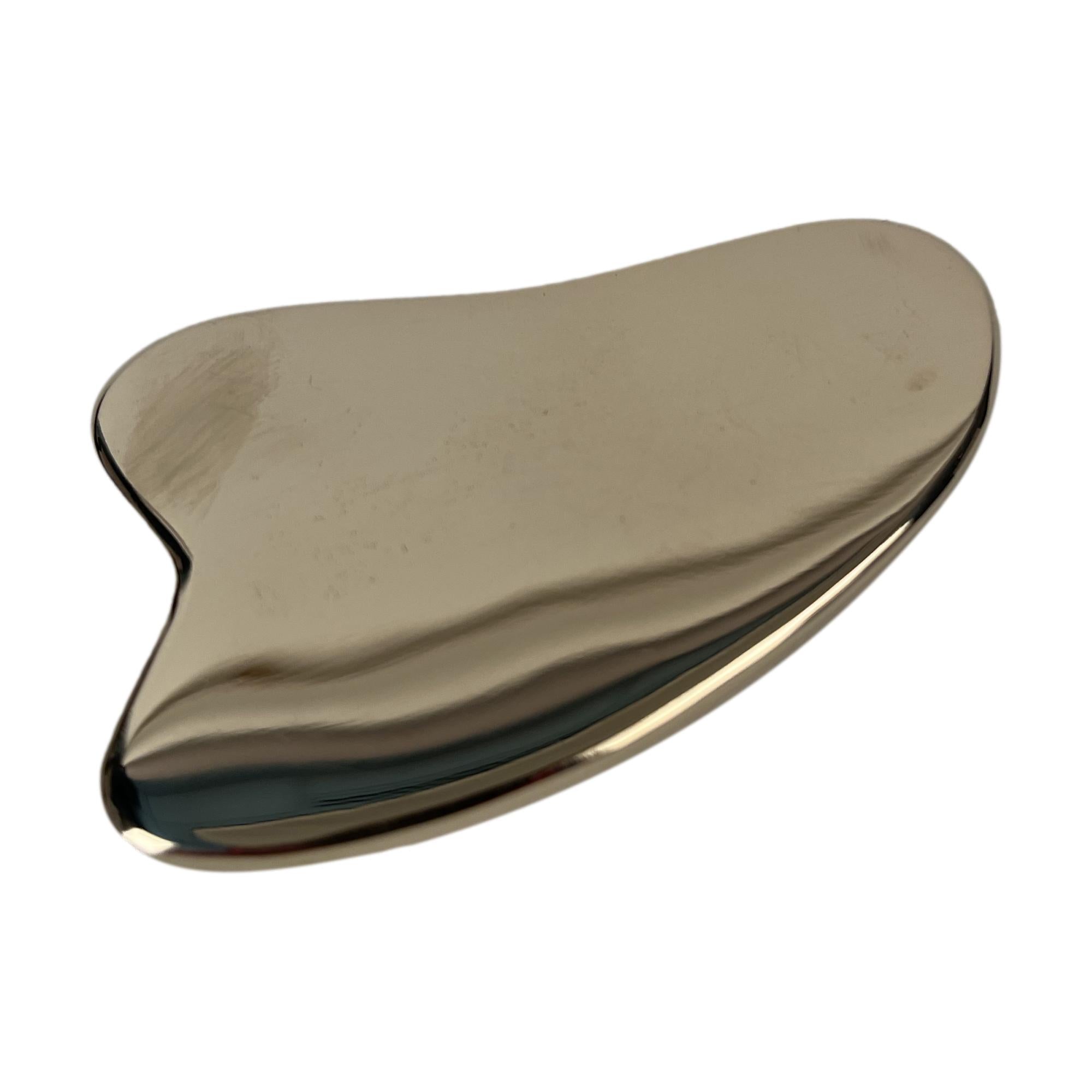Diamond Way Ayurveda Kansa Gua Sha Face & Body Massage Set - Natural Ayurvedic Tools for Facial Rejuvenation & Body Relaxation - Perfect for Self-Care, Spa Days & Holistic Wellness Routines