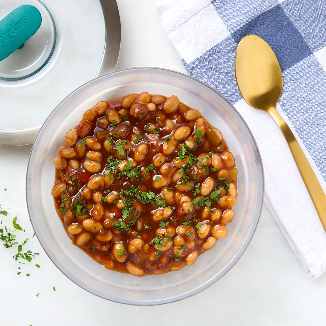 Best Microwave Baked Beans - Quick & Easy Canned Beans for Busy Weeknights - Perfect for Camping, Dorm Meals & Emergency Food Supply