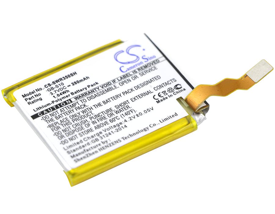 VI VINTRONS Replacement Battery for Sony SmartWatch 3 SWR50 - Long Lasting Smartwatch Battery Compatible with Sony SWR50 - Perfect for Fitness Tracking, Notifications & Daily Use