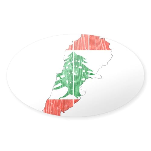 Clear - Lebanon Flag and Map