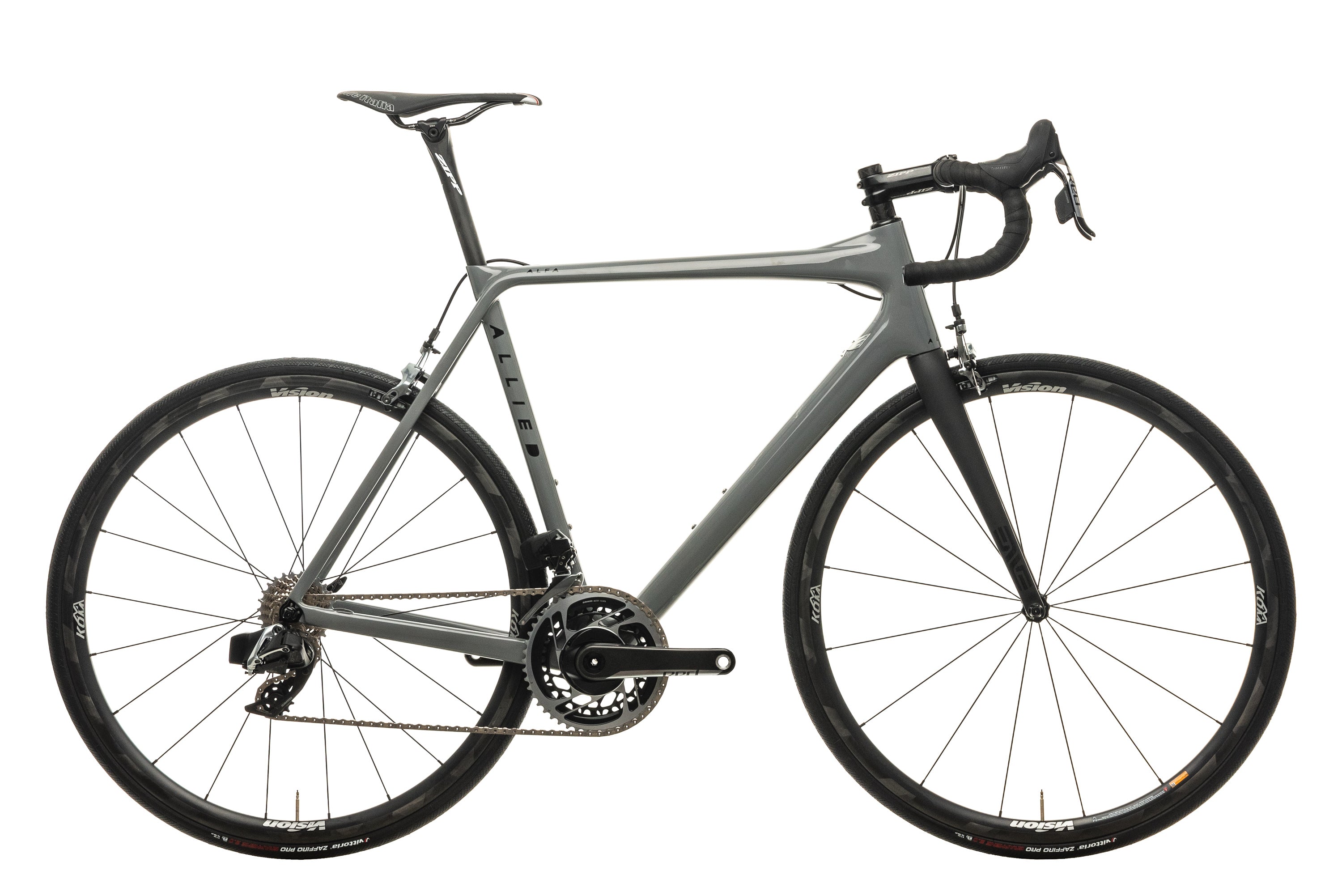 Allied Alfa SRAM Red AXS Road Bike - 56+cm Lightweight Carbon Frame | High-Performance Road Cycling for Racing & Endurance Training