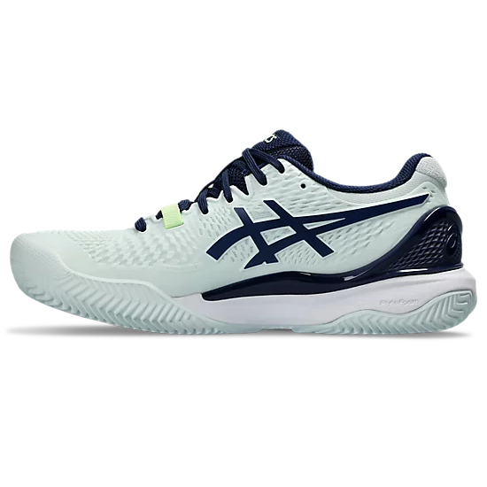 ASICS Women's Gel-Resolution 9 Clay Court Tennis Shoes 2024 | Lightweight Stability for Competitive Play | Perfect for Clay Courts & Outdoor Matches