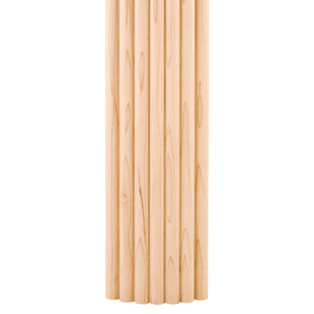 CC5CH Cherry Reed Corner Moulding for Home Decor - Perfect for Crown Molding, Wall Trim & Ceiling Accents