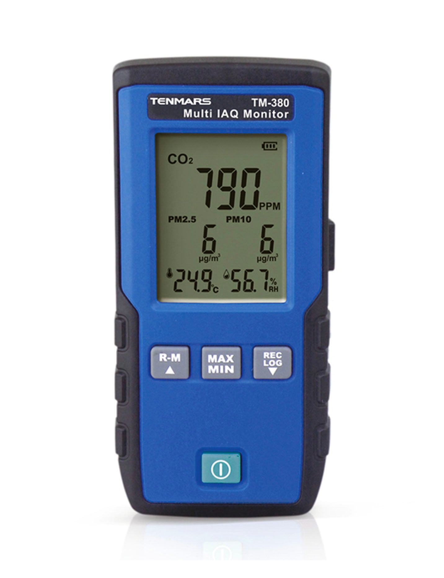 Best Multi IAQ Monitor - Indoor Air Quality Detector for CO2, PM2.5, TVOC, Temperature & Humidity | Perfect for Home, Office, School & Baby Room Safety Monitoring