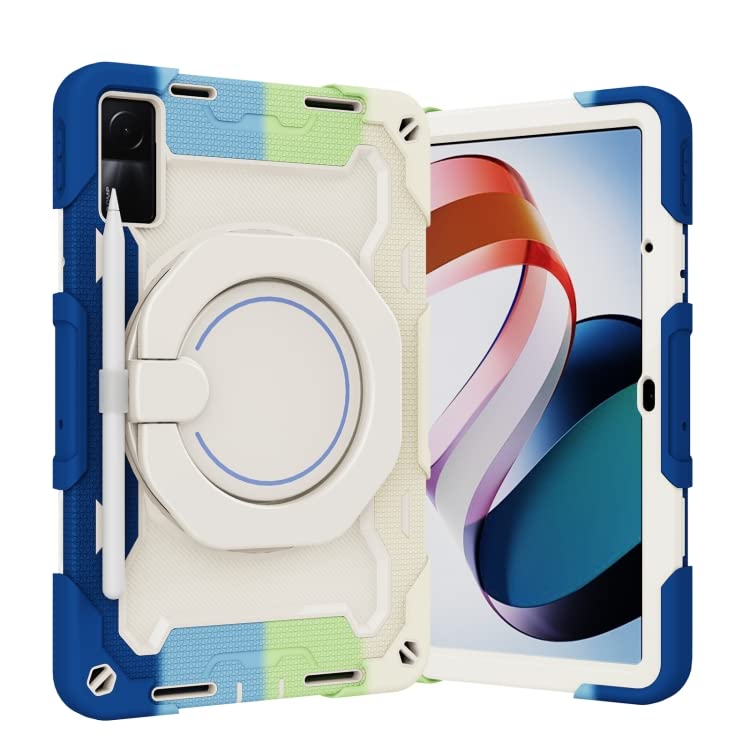 Xiaomi Redmi Pad Case - Shockproof Hybrid Silicone + Hard PC Back Cover with Contrast Colors | Perfect for Work, Travel & Home Use