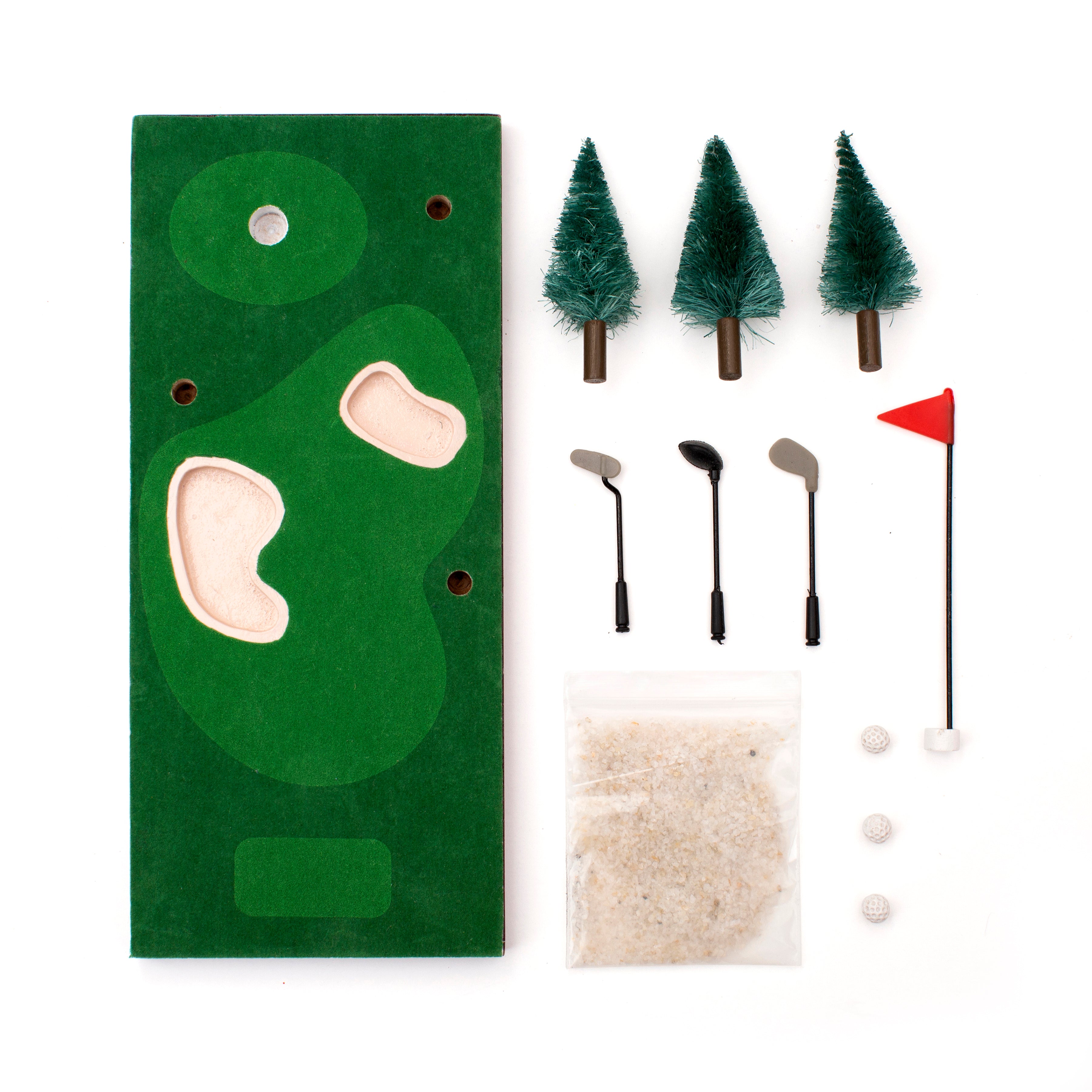 Premium Desktop Golf Putting Green Set - Portable Mini Golf Game for Office & Home - Perfect for Stress Relief & Indoor Practice - Great Gift for Golf Lovers