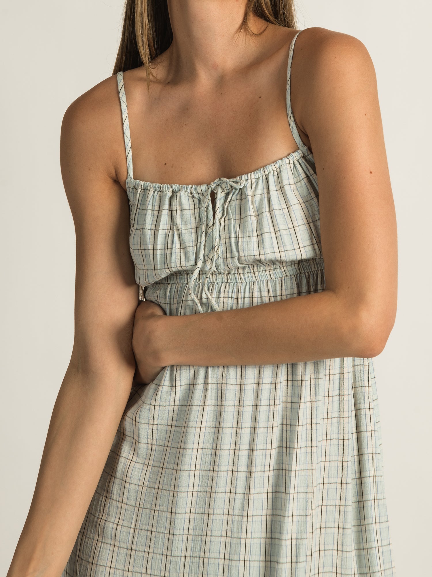 BILLABONG FEELIN BLUE YD Mini Slip Dress - Women's Summer Beach Cover Up, Swimwear Dress for Pool Party & Vacation - Clearance Sale
