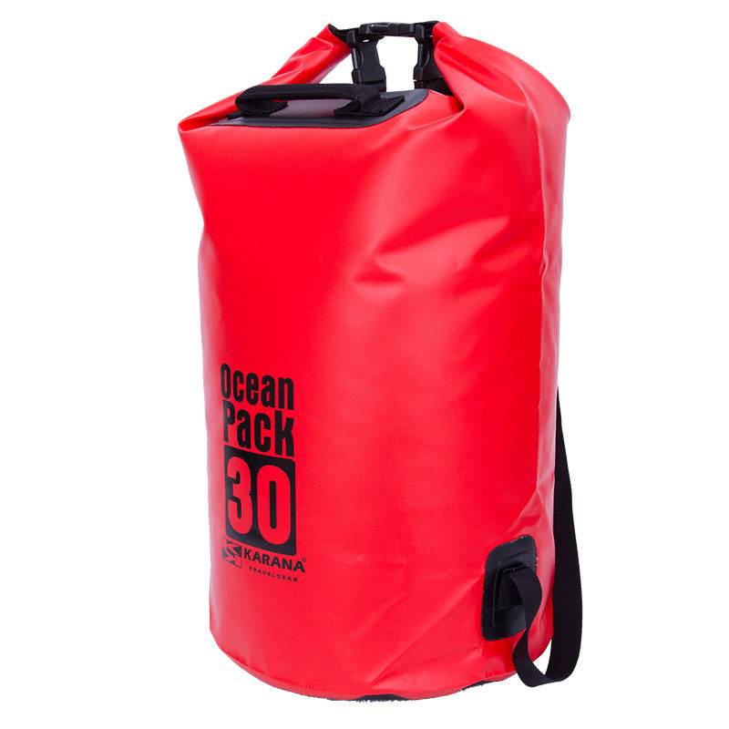 **Karana Ocean Pack 30L Waterproof Dry Tube Bag – Durable Floating Dry Bag for Kayaking, Boating, Camping & Beach Adventures**