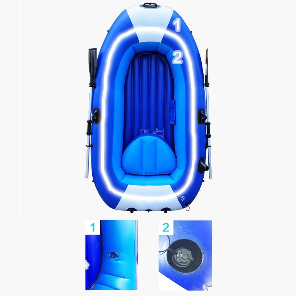 **Inflatable Kayak for 2 Adults - Heavy Duty & Durable Sit-on-Top Fishing Kayak - 78