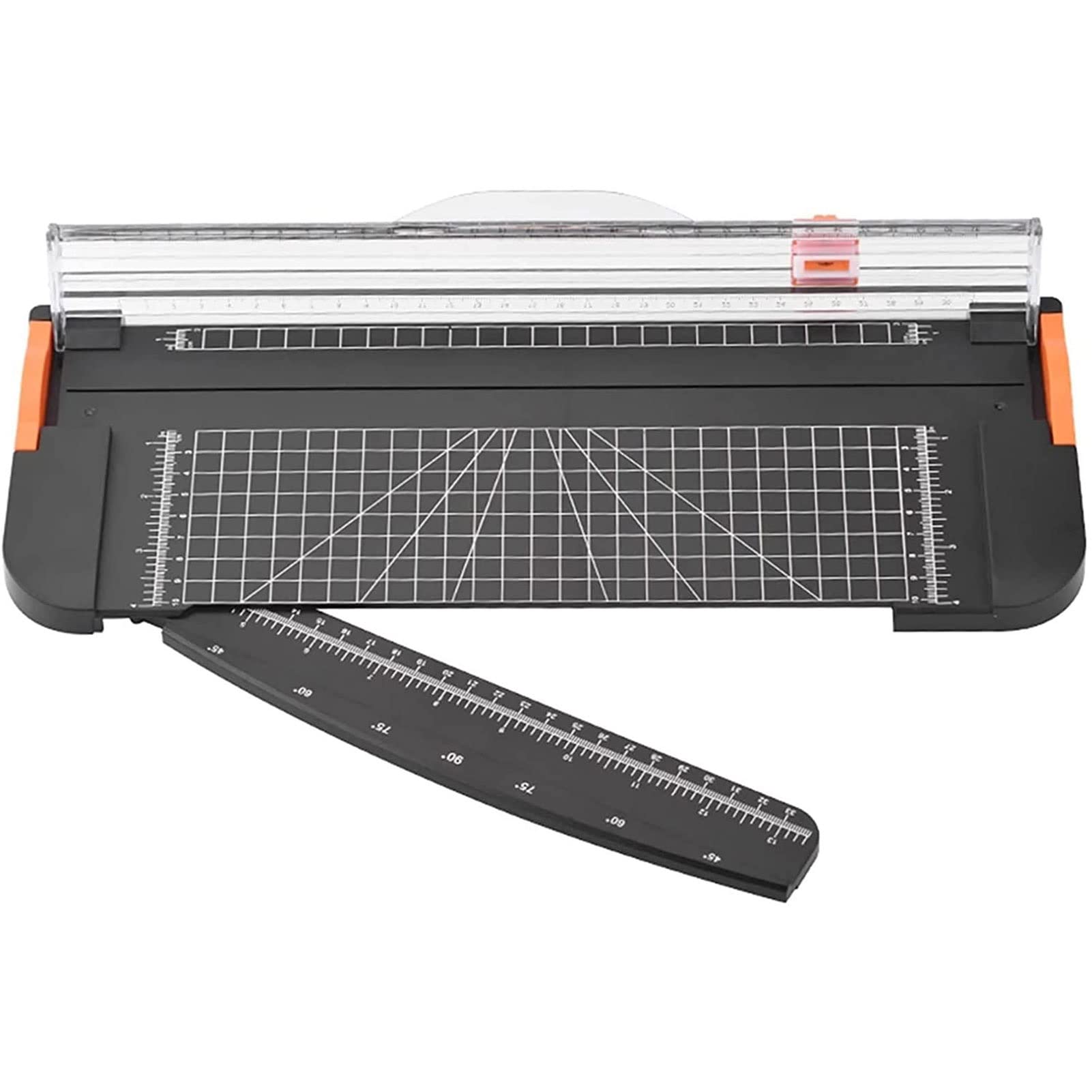 A4 Paper Cutter - Guillotine Paper Trimmer with Automatic Safety Guard | Office & Home Scrapbooking Tool for Cutting Paper, Photos & Labels | Perfect for Crafting, Office Work & DIY Projects
